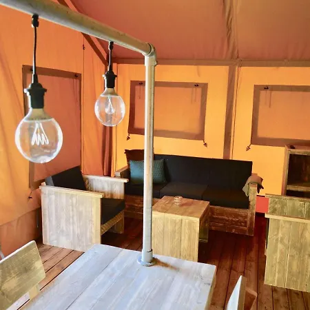 Luxury Tent With Kitchen And Shower, In A By The Sea And Luxury tent 's-Gravenzande